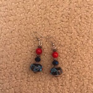 fun patterned earrings